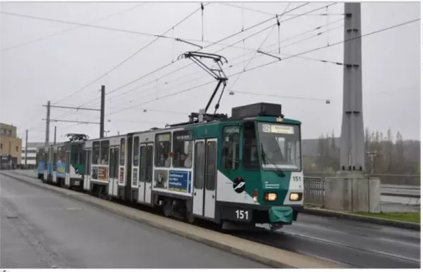 Niemcy Poczdam dostawa elementów trakcyjnych do  budowy nowej linii tramwajowej o dł 6km 2019r